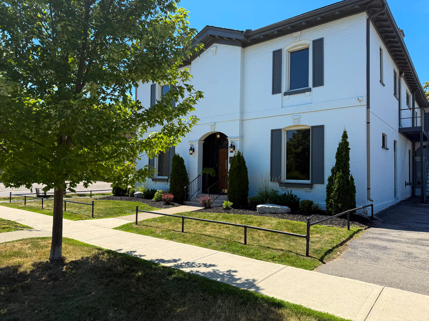 The Brantford Club house seen from the street
